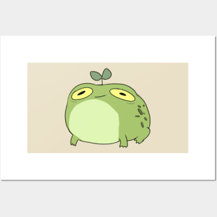 Cute toad smiling Posters and Art